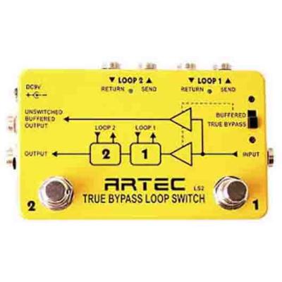 Artec LS2 - Çift Kanal Loop Switch Pedal.