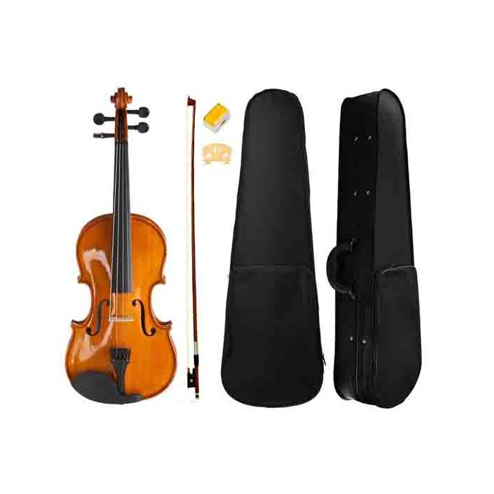 9-12 Yaş Valencia V16034 Keman, Scale 3/4, Parlak