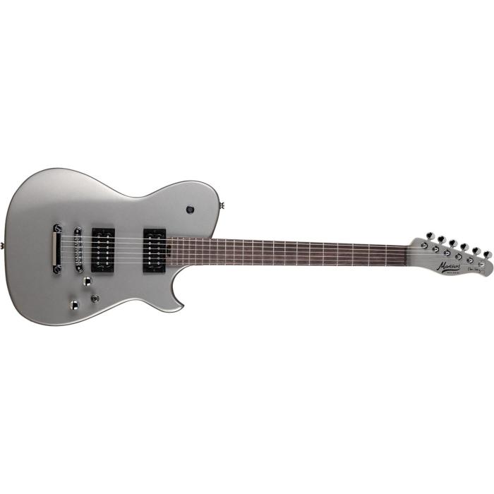 Cort MBM-1SS Elektro Gitar, Matthew Bellamy Signature, Gümüş