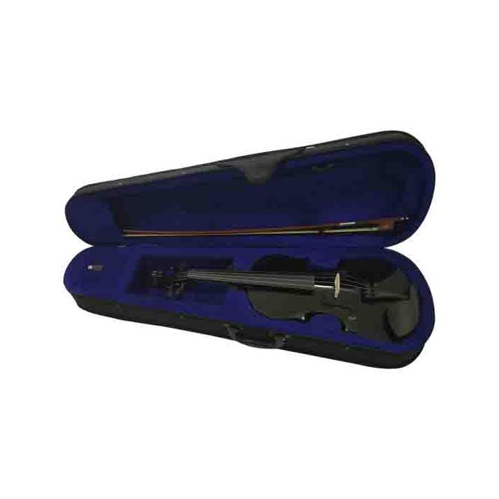 Cremonia VG001LBK Keman, Siyah, Scale 4/4