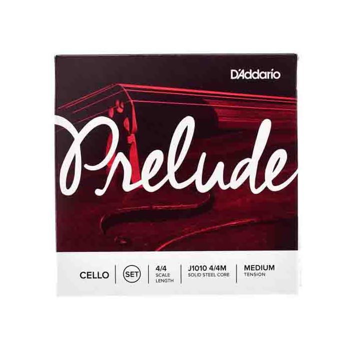 Daddario J1010 Cello Tel Seti, Prelude, 4/4 Scale, Medıum Tensıon