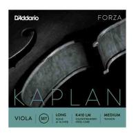 Daddario K410LM Vıola Tel Seti, Kaplan, Long Scale 16 & Over, Med