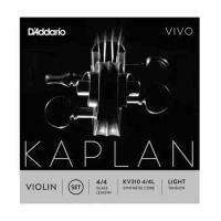 Daddario KV310L Keman Tel Seti, Kaplan Vıvo, 4/4 Scale, Lıght Tens
