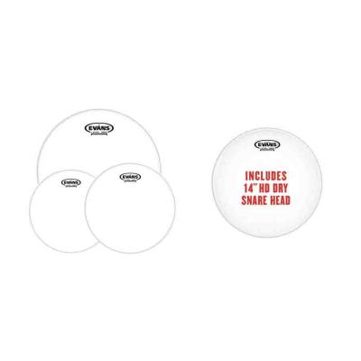 Evans EPP-G2HDD-F Deri Seti 10+12+14+14 G2 Tom Clear+Hd Dry