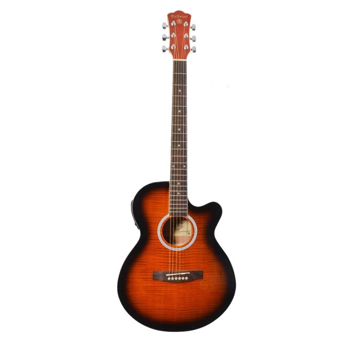 Gitar Akustik Extreme Sahne Gitarı (XAC45EQ4BS)
