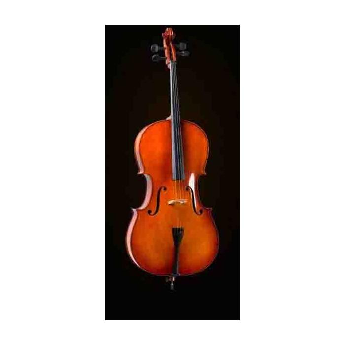 Valencia CE400G14 Cello Kılıflı+Yay+Reçine, 1/4 Scale, German Sistem