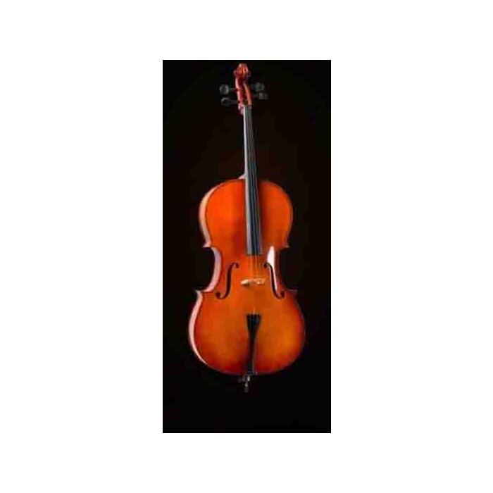 Valencia CE400G34 Cello Kılıflı+Yay+Reçine, 3/4 Scale, German Sistem