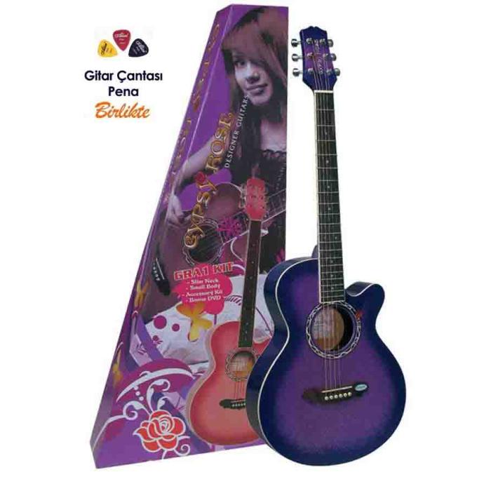 Valencia GRA1KCPP Akustik Gitar