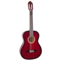 3-5 Yaş Valencia VC101TRDS Klasik Gitar 1/4 Kırmızı