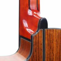 Valencia VC774TCE Elektro Klasik Gitar, 4/4, Naturel, Mat