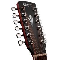 Cort GAMEDX-12OP Elektro Akustik Gitar, Grand Auditorium Kasa, 12 Telli, Open Pore