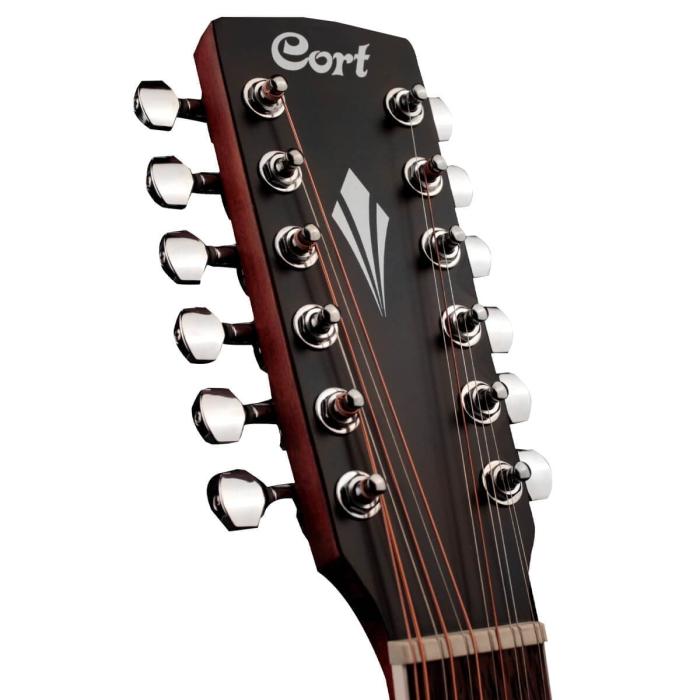 Cort GAMEDX-12OP Elektro Akustik Gitar, Grand Auditorium Kasa, 12 Telli, Open Pore