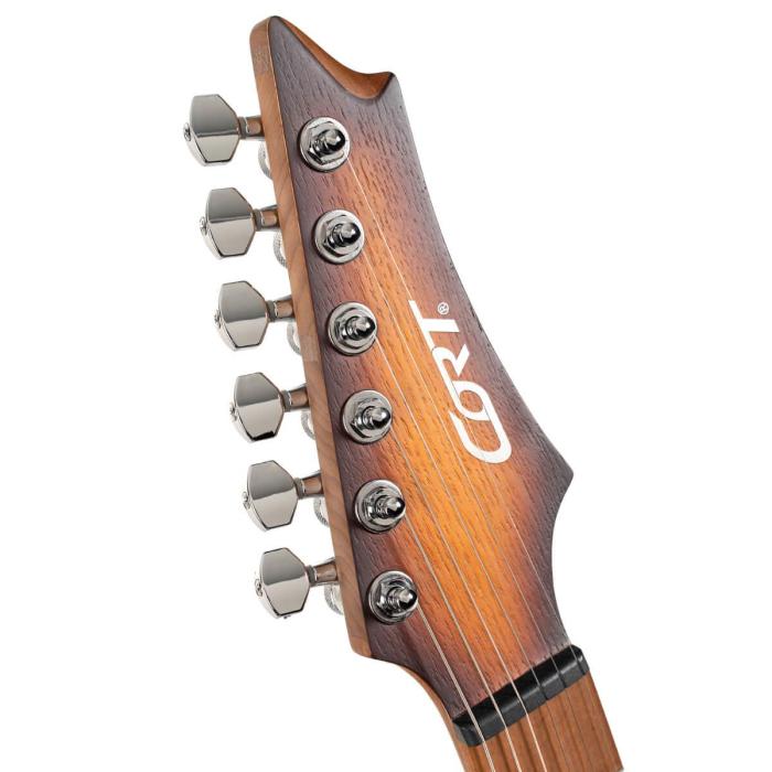 Cort X700 TRIALITY OPVB Elektro Gitar, Open Pore Vintage Burst, Çantalı
