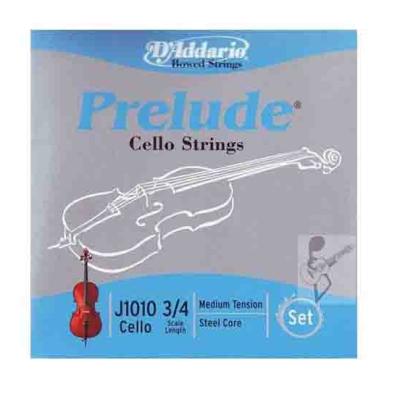 Daddario J101034 Cello Tel Seti, Prelude, 3/4 Scale, Medıum Tensıon.
