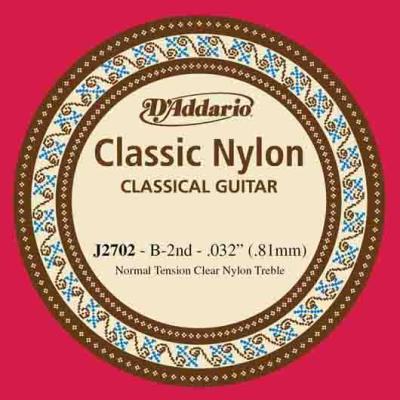 Daddario J2702 Klasik Gitar Tek Teli, Classıc Nylon, Normal Tensı.