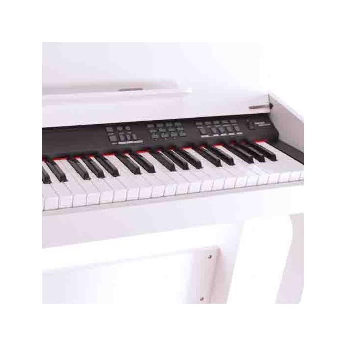 Dijital (Silent) Piyano Manuel Raymond 61 Tuş Beyaz Mrp3261Wh (BEYAZ VE CEVİZ RENK).