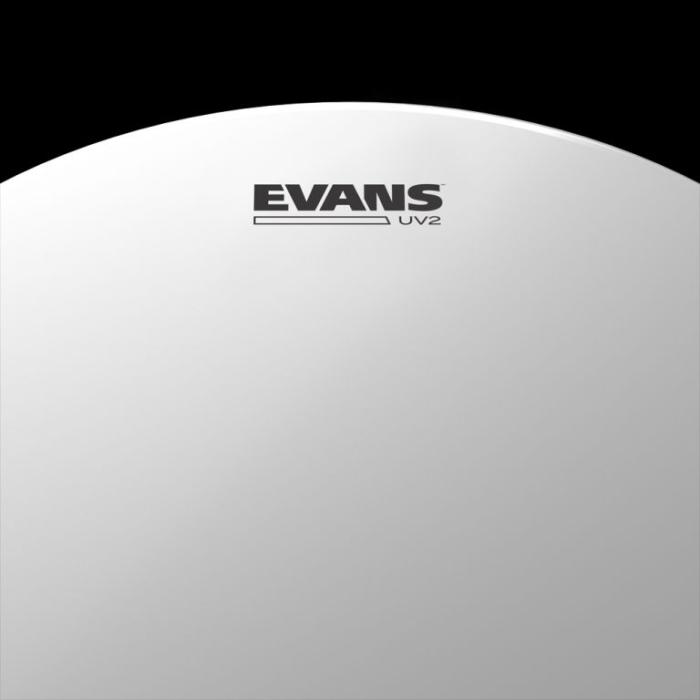 Evans B10Uv2 Deri 10 Uv2 Tom Ve Trampet Kumlu Beyaz Çift Kat.