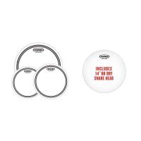 Evans EPP-EC2SHDD-F Deri Seti 10+12+14+14 Ec2S Tom Clear Ringli+Hd Dry