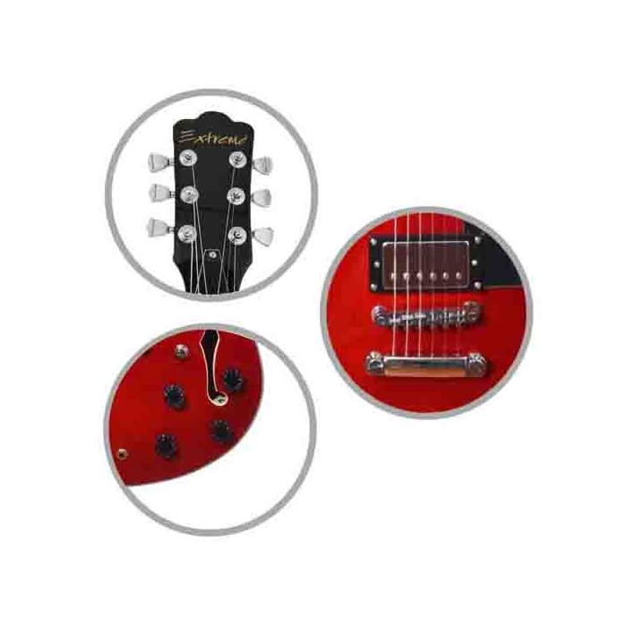 Gitar Elektro Extreme (Xe70Rd).