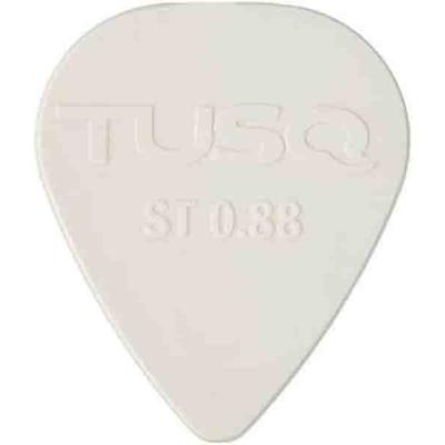 GRAPHTECH PQP-0088-W6 TUSQ Pick 0.88mm White 6 Pack Bright Tone (PENA)