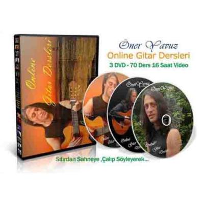Öner Yavuz 3 Dvd, 16 Saat Video Gitar Eğitimi (download-İndirme Seçeneği).