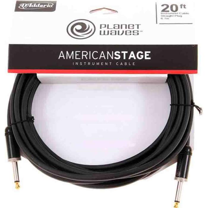 Planetwaves Pwamsg20 Amerıcan Stage Inst Cable-20.