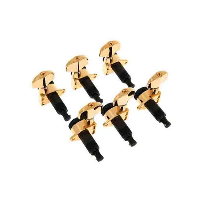 Planetwaves PWAT333L Elektro Gitar Kulağı 3+3-Gold 6 Adset Machınehead