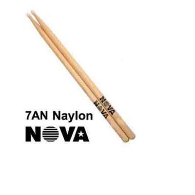 Vicfirth N7An Baget (Çift) Nova 7A Nylon Tip, Hickory, 15 1/2X0..
